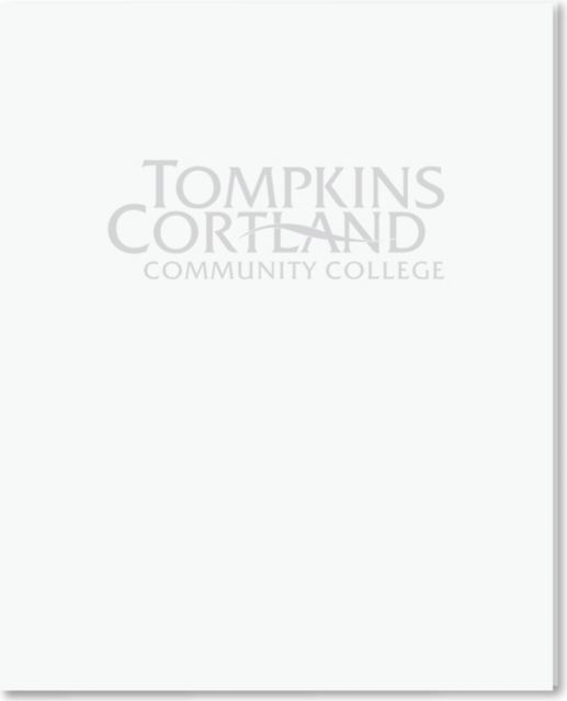 Tompkins Cortland Community College 2 Pocket Folder