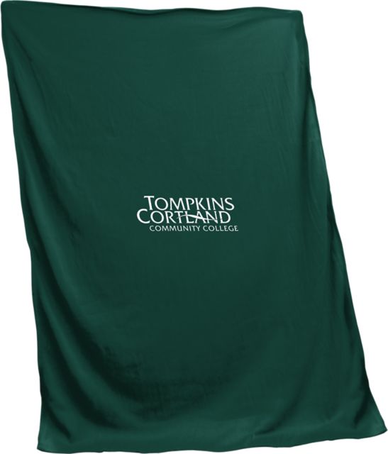 Tompkins Cortland Community College 84x54 Sweatshirt Blanket