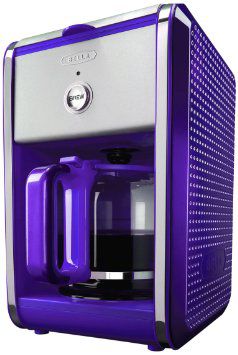 BELLA Diamonds Programmable Coffee Maker Purple - ONLINE ONLY