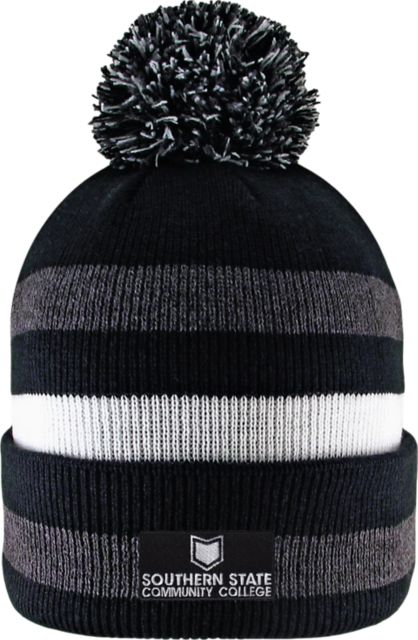 Southern State Community College Knit Cuff Pom Hat