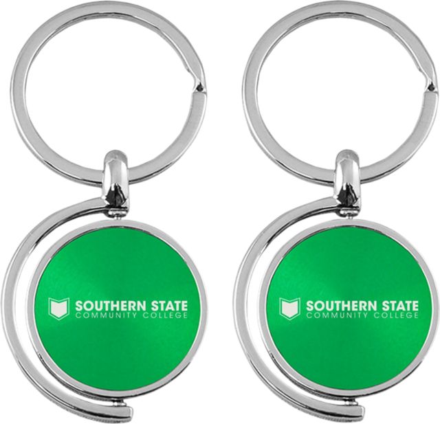 Southern State Community College Spinner Key Tag