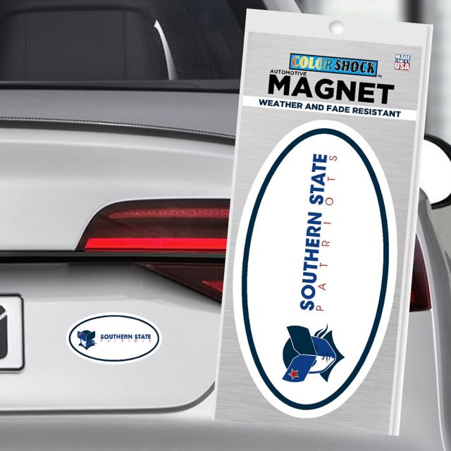 Southern State Community College Patriots 4'' x 4'' Magnet