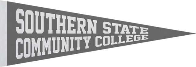 Southern State Community College 5x15 Pennant