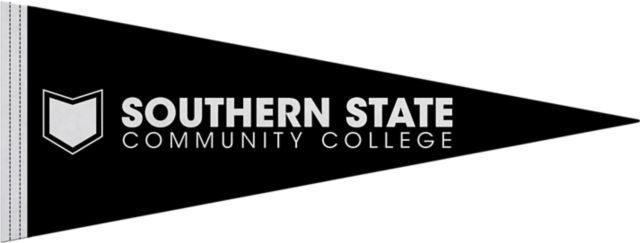 Southern State Community College 9x24 Pennant