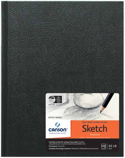 SKETCH BOOK HARDBOUND 4X6 108 SHEETS