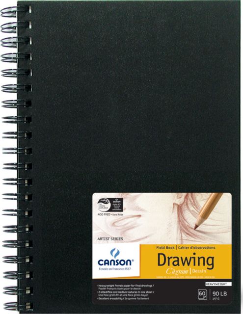 Field Drawing Book 9X12