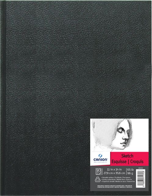 SKETCH BOOK HARDBOUND 11X14 90/SHEETS