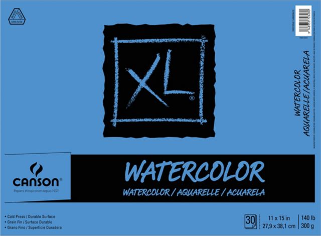 Xl Watercolor Paper Foundations 30 Sheets 11X15