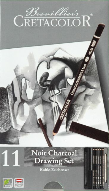 NOIR CHARCOAL DRAWING SET