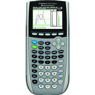 Texas Instruments TI-84 Plus C Graphic Calculator Silver Edition