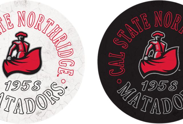 California State University at Northridge Matadors Car Coaster - 2 Pack