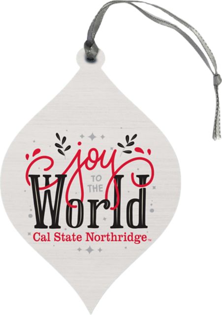 California State University at Northridge Teardrop Ornament