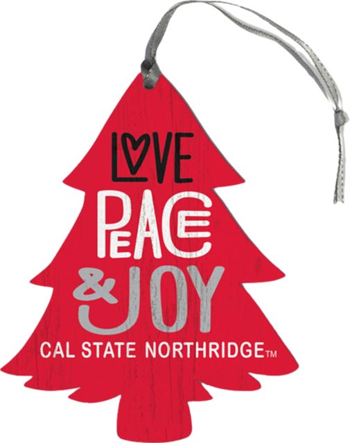 California State University at Northridge Tree Ornament