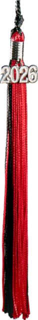 California State University at Northridge 2026 Black & Red Souvenir Tassel