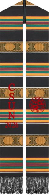 California State University at Northridge 2026 Grad Sash Kente