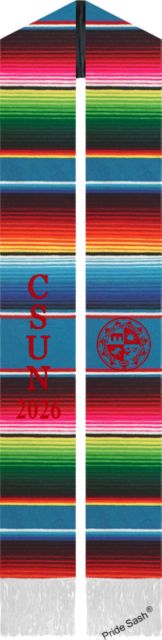 California State University at Northridge 2026 Grad Sash Serape