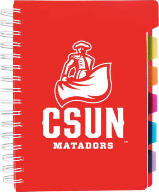 California State University at Northridge Notebook with Tabs