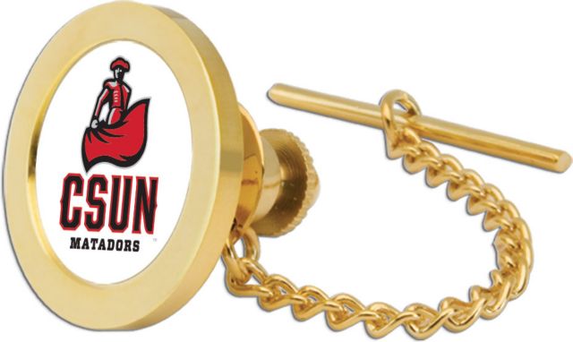 CSI Goldtie Tack/Lapel Pin Gift Boxed With Colored Medallion - ONLINE ONLY