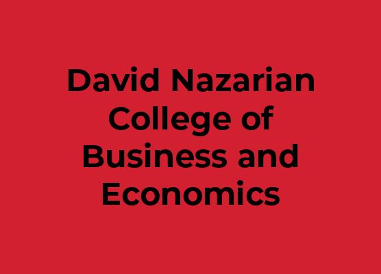 David Nazarian - College of Business and Economics