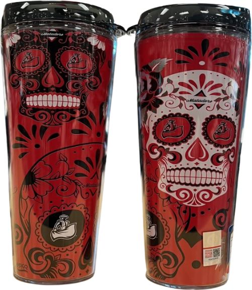 California State University at Northridge Dia De Los Muertos 22oz Tritan Tumbler