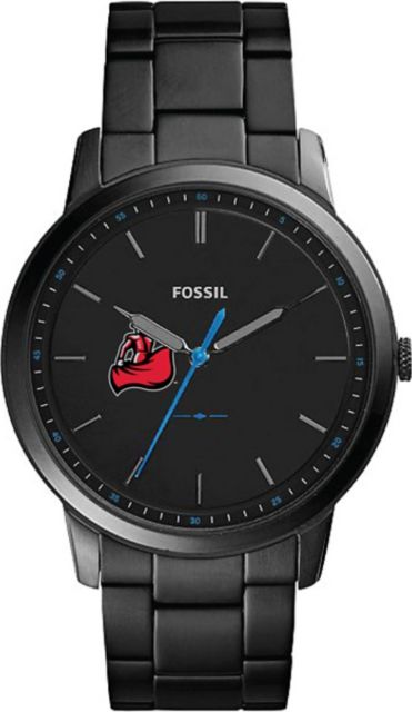 Fossil The Minimalist Slim Three-Hand Black Stainless Steel Watch - ONLINE ONLY