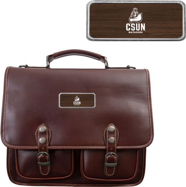 Sabino Canyon Briefcase Engraved Plate - ONLINE ONLY
