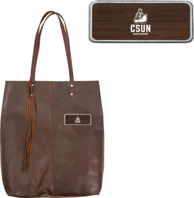 Mee Canyon Tote with engraved  Plate - ONLINE ONLY