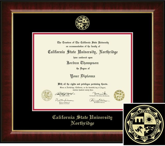 Church Hill Classics Embossed Diploma Frame. Bachelors, Masters - ONLINE ONLY