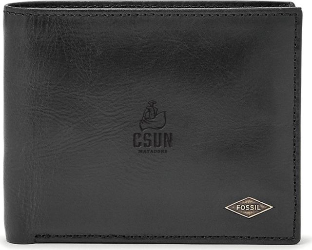 Fossil Leather Ryan RFID Passcase - Black - ONLINE ONLY