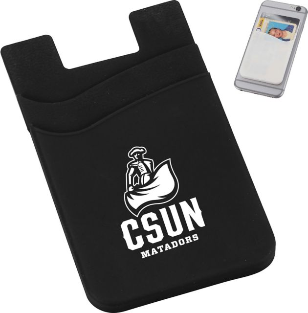 California State University at Northridge 2 Pocket Phone Wallet