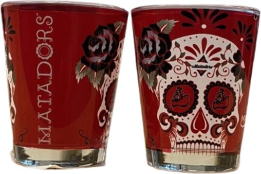 California State University at Northridge Dia De Los Muertos 2oz Collector Glass