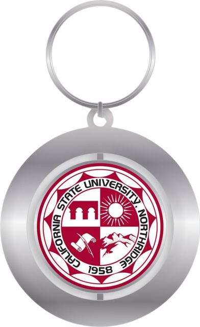 California State University at Northridge Spinner Key Tag