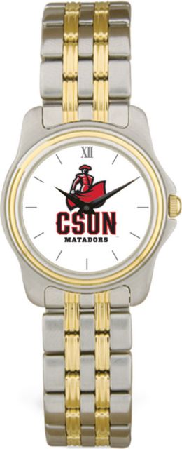 CSI Women's Two Tone Wristwatch  With Colored Medallion - ONLINE ONLY