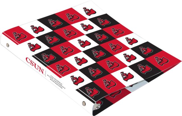 California State University at Northridge 1 inch Binder