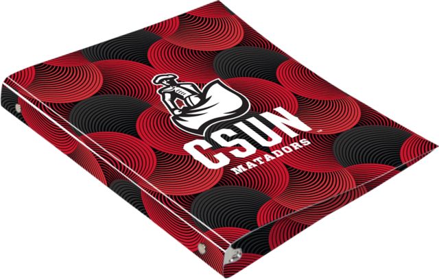 California State University at Northridge 1 inch Binder