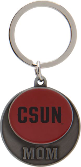 California State University at Northridge Mom Keychain