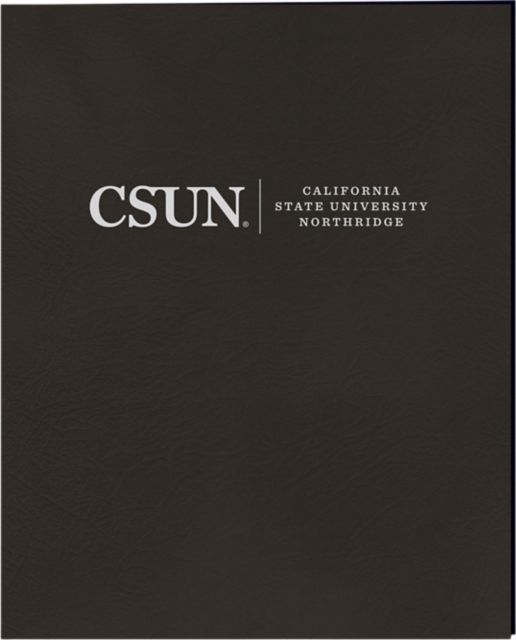 California State University at Northridge Folder 2 Pocket