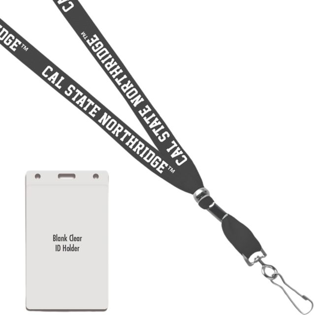 California State University at Northridge Card Dispenser Lanyard