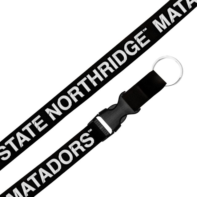 California State University at Northridge 3-4'' Woven Lanyard