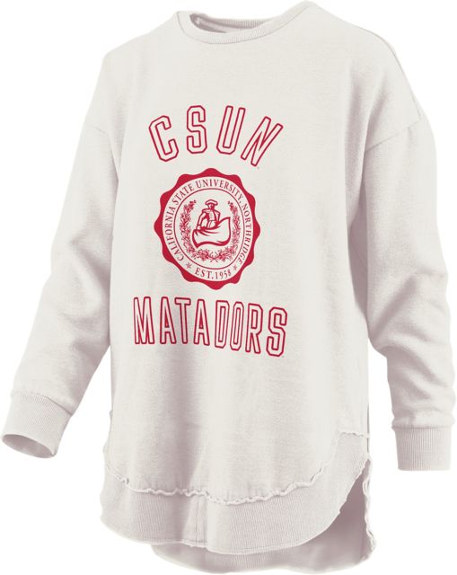 California State University at Northridge Matadors Women's Poncho Crewneck Sweatshirt