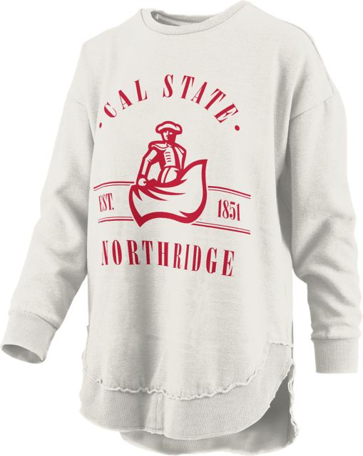California State University at Northridge Women's Oversized Crewneck Sweatshirt
