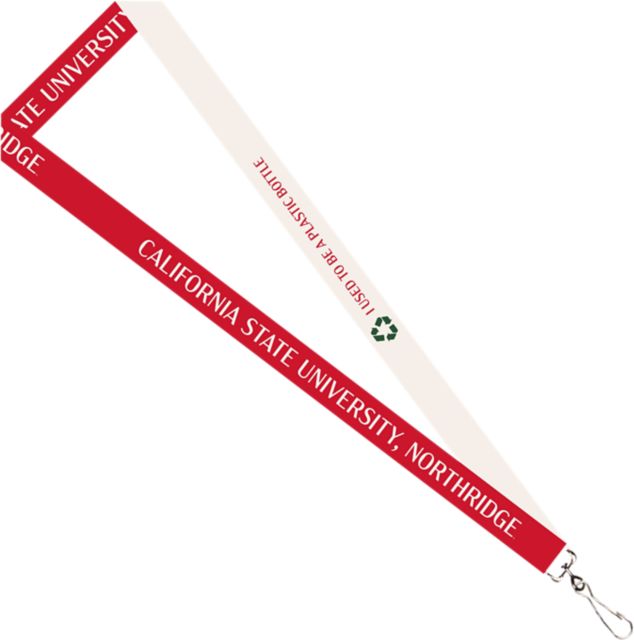 California State University at Northridge Recycled Lanyard