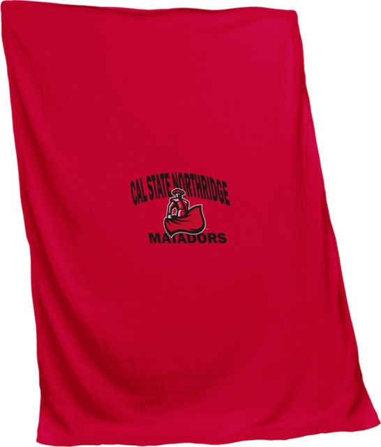 California State University at Northridge 84x54 Matadors Sweatshirt Blanket