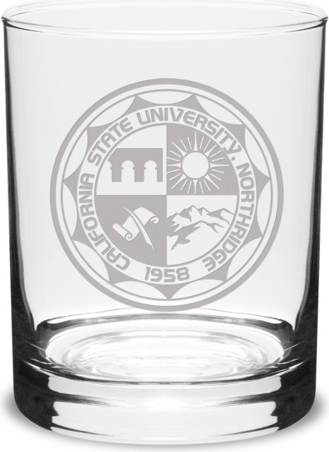 California State University at Northridge 14 oz. Glass