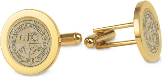 California State University at Northridge 3/4" Cufflinks
