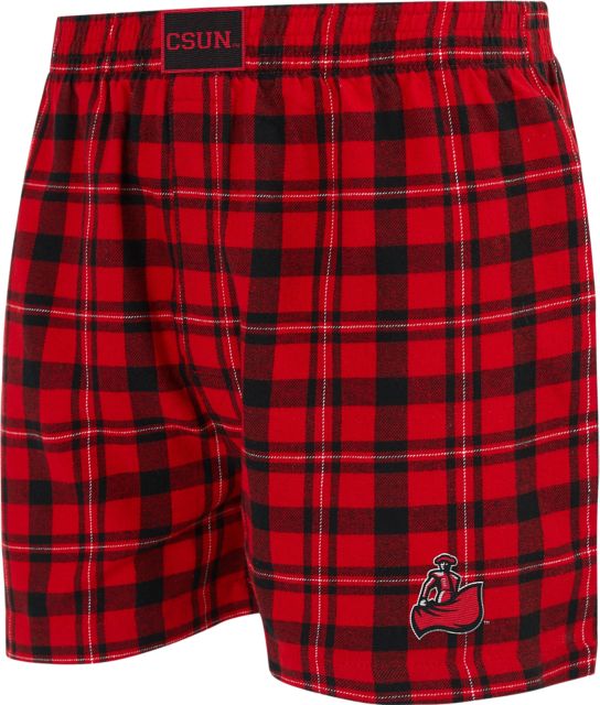 California State University at Northridge Matadors Flannel Boxers