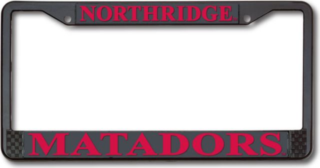 California State University at Northridge Matadors License Plate Frame