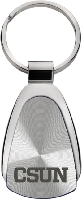California State University at Northridge Teardrop Key Tag