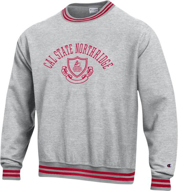 California State University at Northridge Reverse Weave Crewneck Sweatshirt