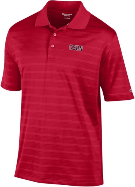 California State University at Northridge Textured Solid Polo - ONLINE ONLY